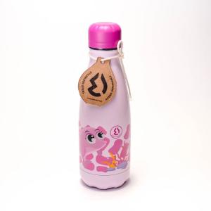 Nerezová Termo fľaša na pitie Delfín , Velikost lahve - 350 ml , Barva - Ružová