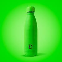 Nerezová Termo fľaša fluo zelená