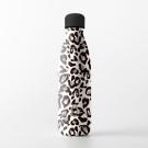 Nerezová Termo fľaša na pitie Fashion Leopard , Velikost lahve - 500 ml , Barva - Bielo-čierna