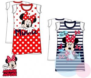 Nočná košeľa Minnie Mouse , Barva - Červená