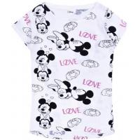 NOČNÁ KOŠIELKA Minnie a Mickey , Dospělé velikosti - L , Barva - Biela