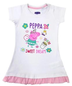 NOČNÍ KOŠILKA PEPPA PIG , Velikost - 92 , Barva - Biela