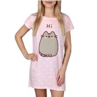 NOČNÍ KOŠILKA PUSHEEN , Dospělé velikosti - XS , Barva - Ružová