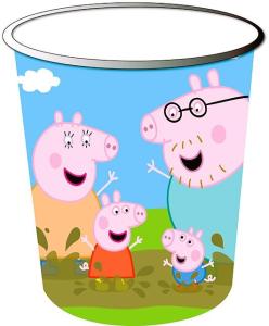 Odpadkový kôš Peppa Pig , Barva - Tyrkysová