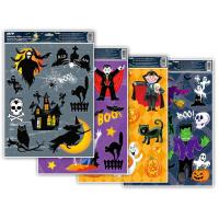 Okenní fólie halloween glitr HA001 , Barva - Barevná