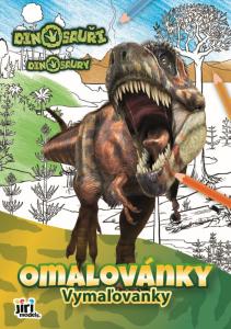 Omaľovánka A4 Dinosaury , Barva - Barevná