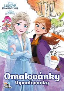 Omaľovánka A4 Ľadové kráľovstvo , Barva - Barevná
