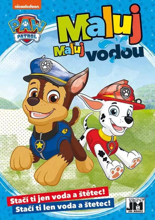 Omaľovánka A5 Maľuj vodou Labková Patrola