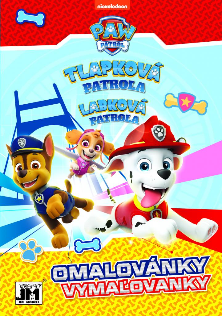 Omaľovánka A5 Paw Patrol