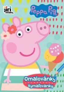 Omaľovánka A5 Prasiatko Peppa