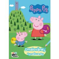Omaľovánka A5 Prasiatko Peppa na výlete , Barva - Barevná
