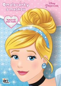 Omaľovánka s maskou Disney Princezna Popoluška