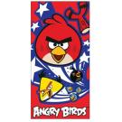 Osuška Angry Birds , Barva - Červená , Rozměr textilu - 70x140