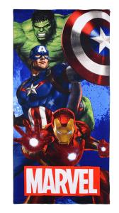 Osuška Avengers Captain America Tým , Barva - Barevná , Rozměr textilu - 70x140