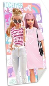 Osuška Barbie , Barva - Ružová , Rozměr textilu - 70x140