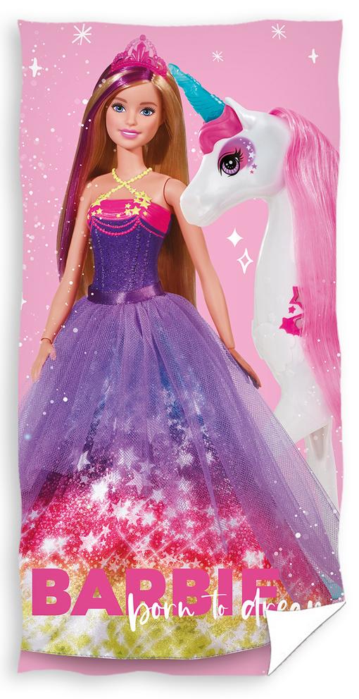 osuška Barbie a Jednorožec