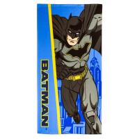 Osuška Batman City , Barva - Modrá , Rozměr textilu - 70x140