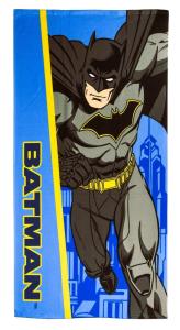 Osuška Batman City , Barva - Modrá , Rozměr textilu - 70x140