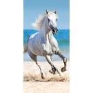 Osuška Biely Kôň , Barva - Modrá , Rozměr textilu - 70x140