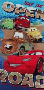 Osuška Cars Disney , Rozměr textilu - 70x140
