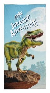 Osuška Dinosaurus Adventure , Barva - Modro-zelená , Rozměr textilu - 70x140