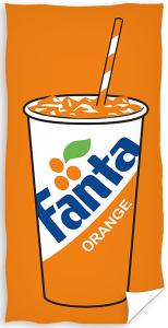Osuška Fanta Fresh Drink , Barva - Oranžová , Rozměr textilu - 70x140