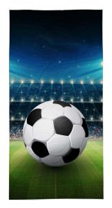 Osuška Futbal štadión , Barva - Barevná , Rozměr textilu - 70x140