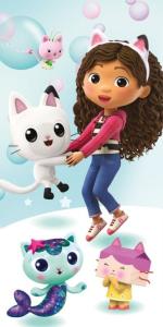 Osuška Gábinin kúzelný domček , Rozměr textilu - 70x140