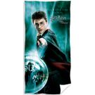 Osuška Harry Potter , Barva - Tmavo zelená , Rozměr textilu - 70x140