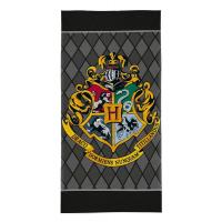 Osuška Harry Potter black , Barva - Čierna , Rozměr textilu - 70x140