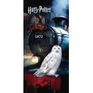 Osuška Harry Potter Hedviga , Barva - Čierna , Rozměr textilu - 70x140