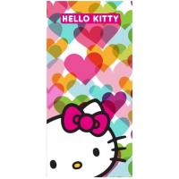 Osuška Hello Kitty , Barva - Barevná , Rozměr textilu - 70x140