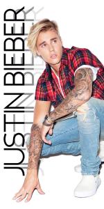 Osuška Justin Bieber , Barva - Biela