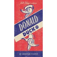 Osuška Káčer Donald klasik , Barva - Červená , Rozměr textilu - 70x140