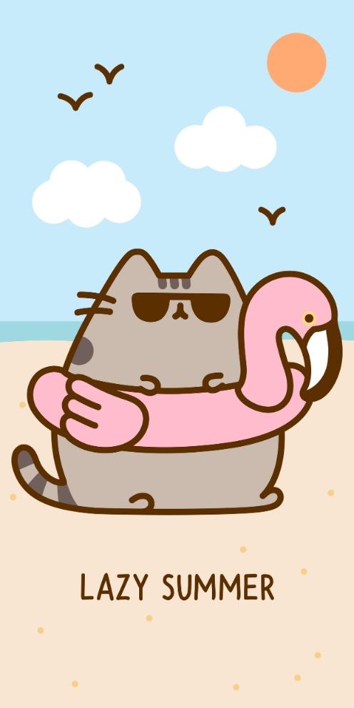 Osuška Mačička Pusheen Mňaumózna Dovolenka