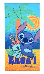 Osuška Lilo a Stitch Kava'l Hawaii , Barva - Tyrkysová , Rozměr textilu - 70x140