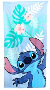 Osuška Lilo a Stitch príroda , Barva - Tyrkysová , Rozměr textilu - 70x140