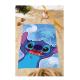 Osuška Lilo a Stitch Palmy a Vlny , Barva - Modrá , Rozměr textilu - 70x140-3