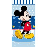 Osuška Mickey Blue , Barva - Modrá , Rozměr textilu - 70x140