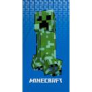Osuška Minecraft blue , Barva - Modro-zelená , Rozměr textilu - 70x140
