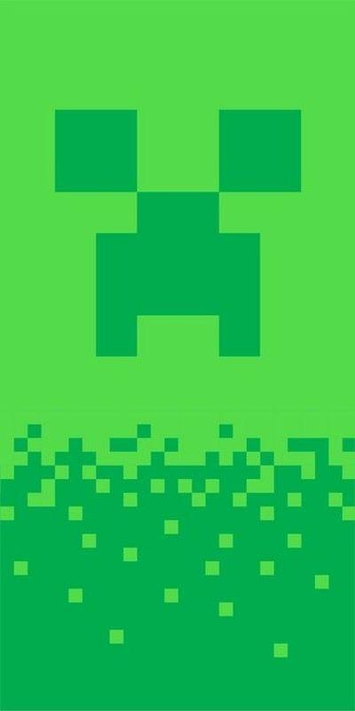 Osuška Minecraft Digital Creeper