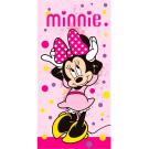 Osuška Minnie Mašle , Barva - Svetlo ružová , Rozměr textilu - 70x140