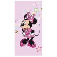 Osuška Minnie , Barva - Ružová , Rozměr textilu - 70x140