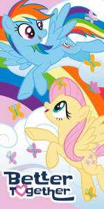 Osuška My Little Pony Better , Rozměr textilu - 70x140