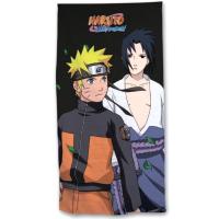 Osuška Naruto , Barva - Čierna , Rozměr textilu - 70x140