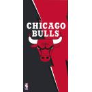 osuška NBA Chicago Bulls froté , Barva - Červeno-černá , Rozměr textilu - 70x140