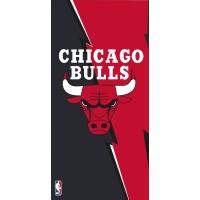 osuška NBA Chicago Bulls froté , Barva - Červeno-černá , Rozměr textilu - 70x140