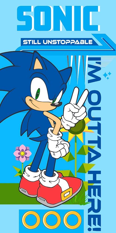 Osuška Nezastaviteľný Ježko Sonic