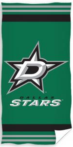 Osuška NHL Dallas Stars , Barva - Zelená , Rozměr textilu - 70x140