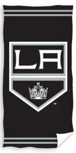 Osuška NHL Los Angeles Kings , Barva - Čierna , Rozměr textilu - 70x140